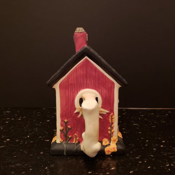 RARE Sakura Warren Kimble Red Barn Teapot Farmhouse Hand Painted Vintage kitschy - Picture 2 of 8